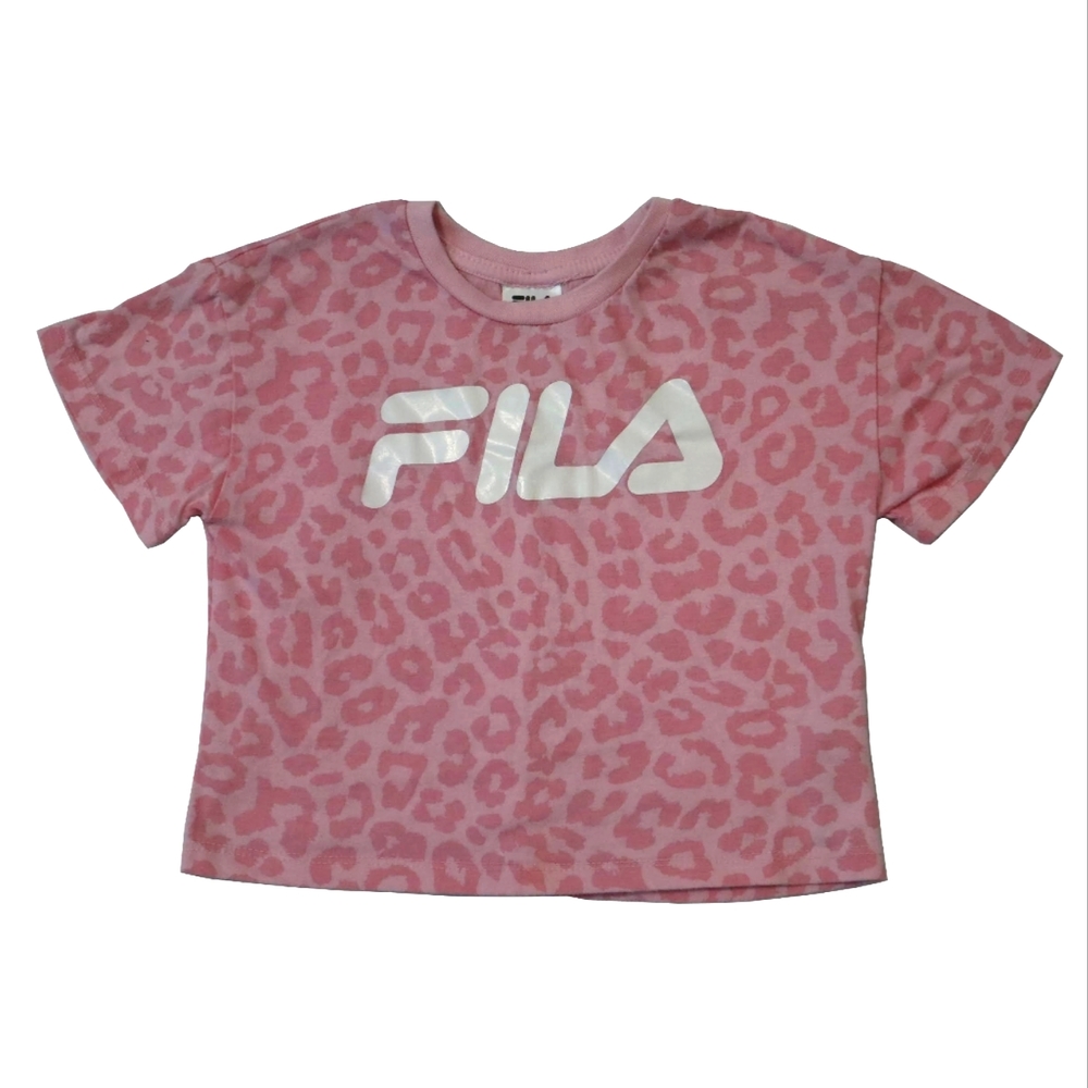 Girls' Cheetah Print Crop Top